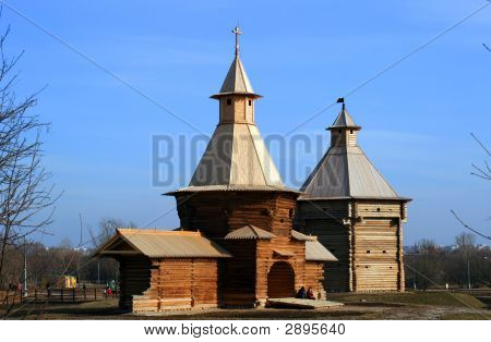 Träkyrkan i Ryssland