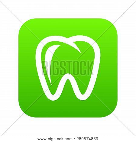 Molar Icon. Simple Illustration Of Molar Vector Icon For Web