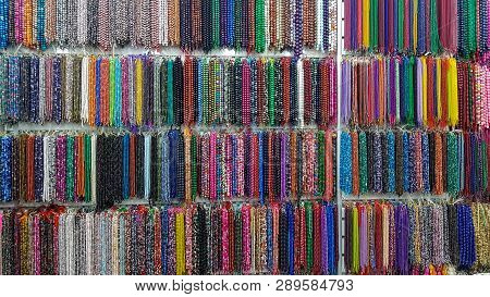 Traditional Turkish Rosary Tesbih And Colorful Bead