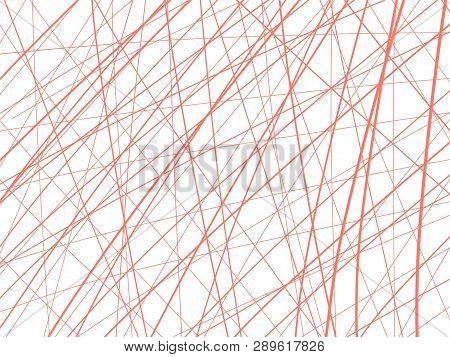 Abstract Raster Illustration Of Intersecting Lines, Background