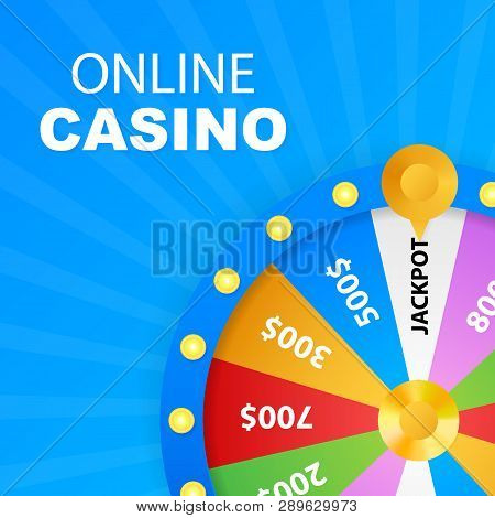 Roulette 3d Fortune. Wheel Fortune For Game And Win Jackpot. Online Casino Concept. Internet Casino 