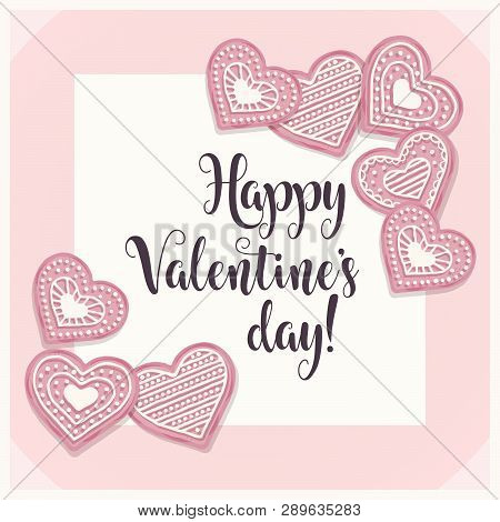 Valentine's Day Card With Pik Cookies