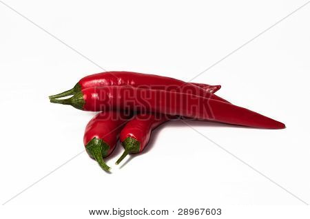 Due coppia Chili Peppers