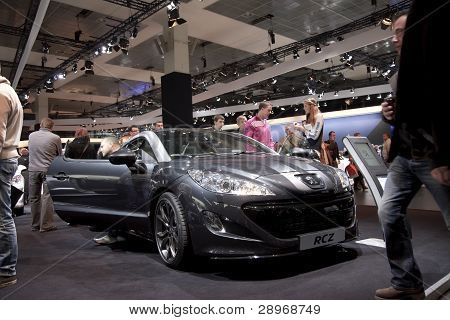 Peugeot Rcz Auto Motor Expo v Bruselu