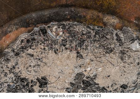 Loose Nails Inside Fire Pit