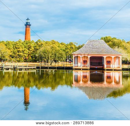 The Historic Currituck Lighthouse Is Located In Corolla North Carolina In The Outer Banks