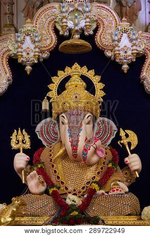 Dagdusheth Halwai Ganpati Idol, Pune Maharashtra, India