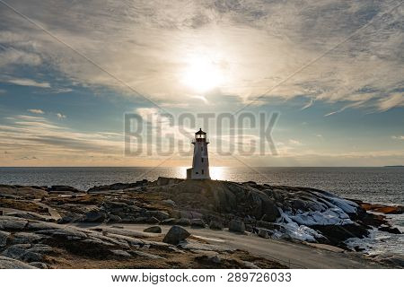 Travel Attraction Peggys Cove Lighthouse Ns Canada