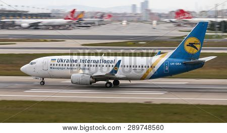 Airplane Takeoff From Airport
