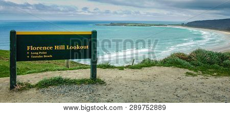 Florence Hill Lookout At The Catlins, South Island, New Zealand