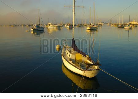 风帆的船圣迭戈