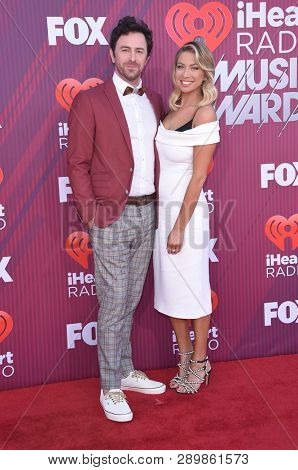 LOS ANGELES - MAR 14:  Stassi Schroeder arrives for the iHeart Radio Music Awards 2019 on March 14, 2019 in Los Angeles, CA