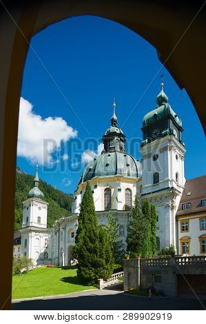 Ettal, Germany - September 02, 2010: Ettal Abbey, A Benedictine Monastery In Ettal, Germany.