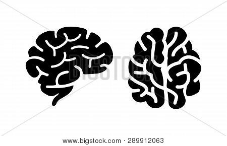 Brainstorm Idea Logo Vector Side And High.