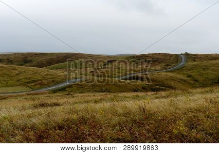 Autumn Foothills Of Altai. Western Siberia. Russia