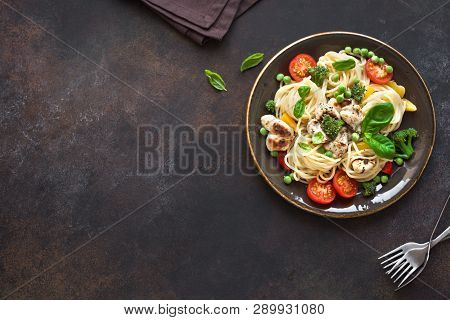 Chicken And Vegetables Pasta