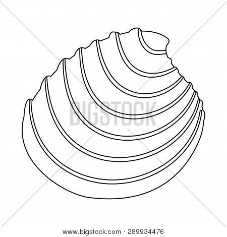 Vector Illustration Of Exotic And Seafood  Symbol. Collection Of Exotic And Aquatic Vector Icon For 