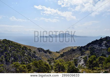 Beautiful Sea Bay And Mountains On Cap Formentor