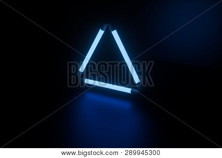 Abstract Glowing Lines, 3D Rendering