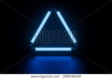 Abstract Glowing Lines, 3D Rendering