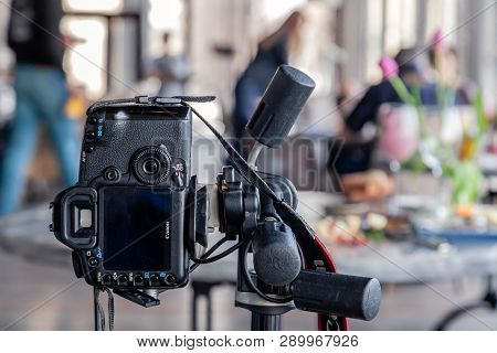 Russia Kemerovo 2019-03-10 Professional Camera Canon 5D Mark Iv And Many Different Dishes, Fish, Sal