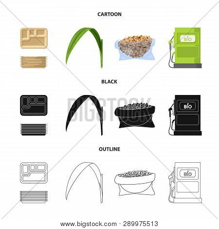 Vector Design Of Farm And Agriculture  Icon. Set Of Farm And Technology Stock Vector Illustration.