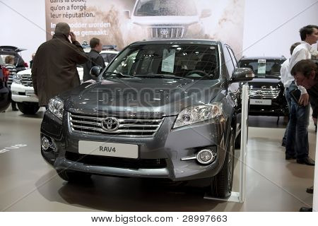 Brusel, Auto Motor Expo Toyota Rav4