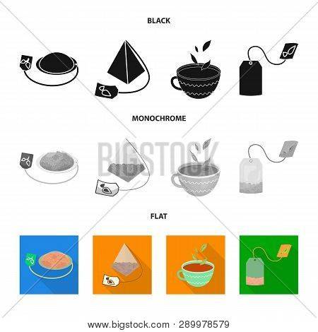 Vector Illustration Of Healthy And Floral  Icon. Set Of Healthy And Gradient Stock Vector Illustrati