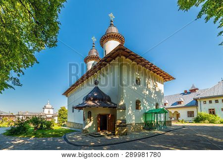 Varatec Orthodox Monastery, Agapia Town, Moldavia, Romania