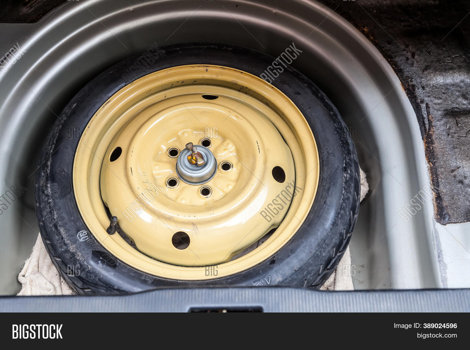 Car Spare Wheel Tire Image & Photo (Free Trial) Bigstock
