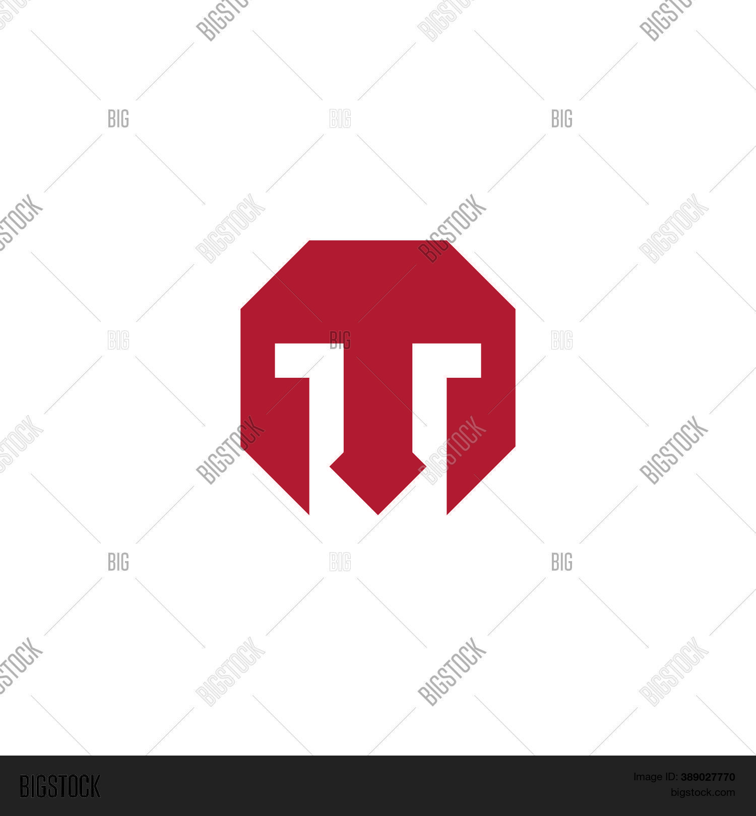 Masculine Letter M Vector & Photo (Free Trial) | Bigstock