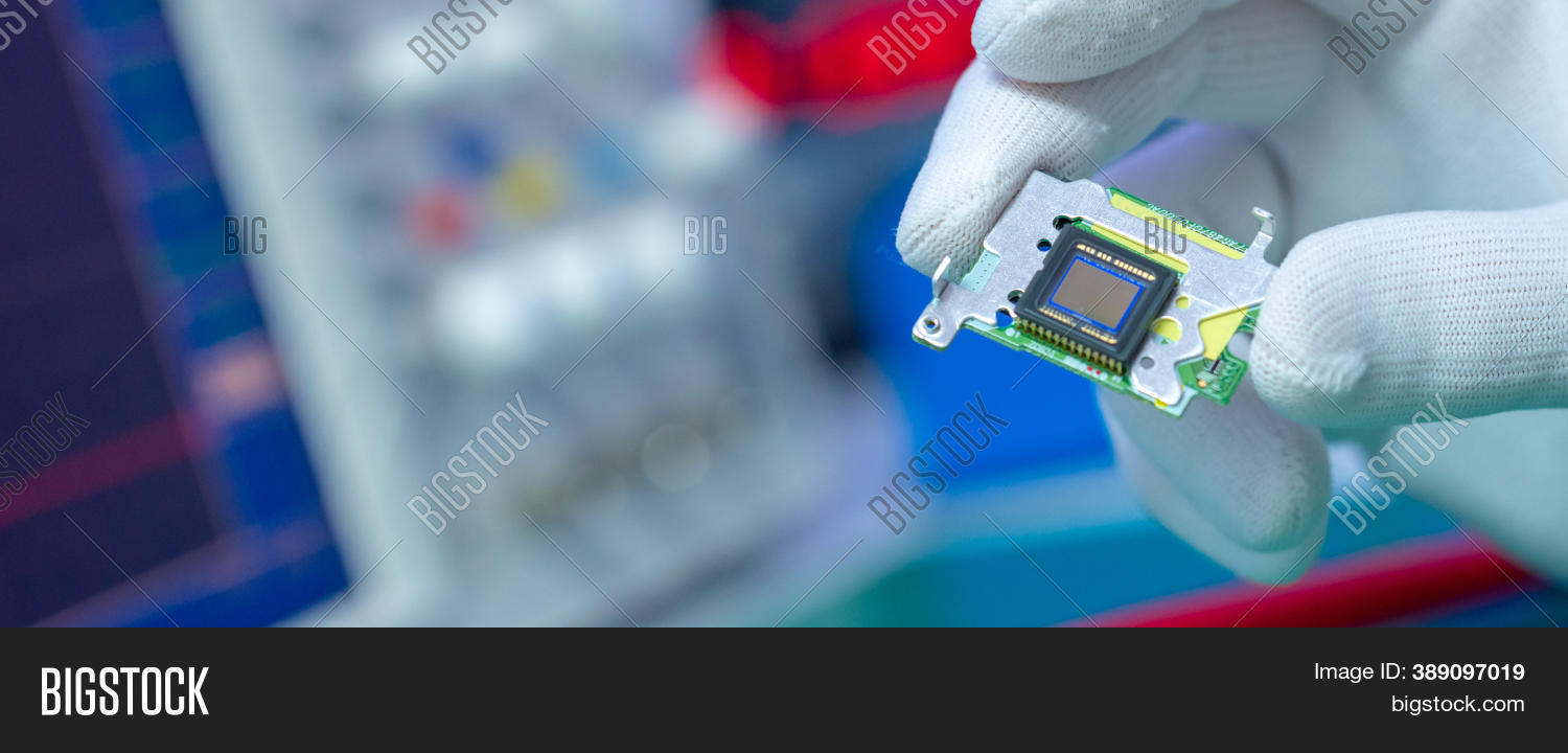 CCD Chip Electronics Image & Photo (Free Trial) Bigstock