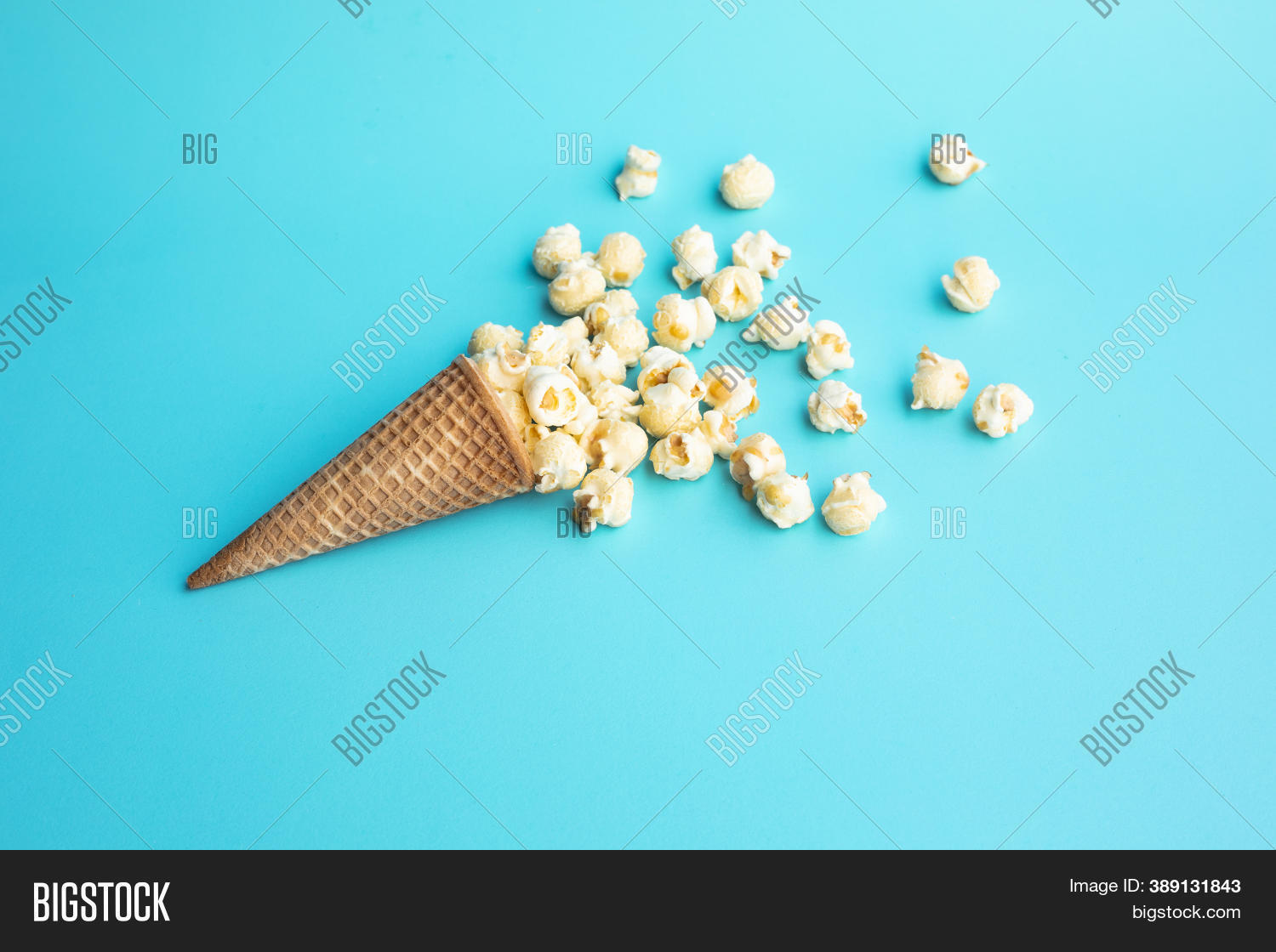 Pop Corn Ice Cream Image & Photo (Free Trial) Bigstock