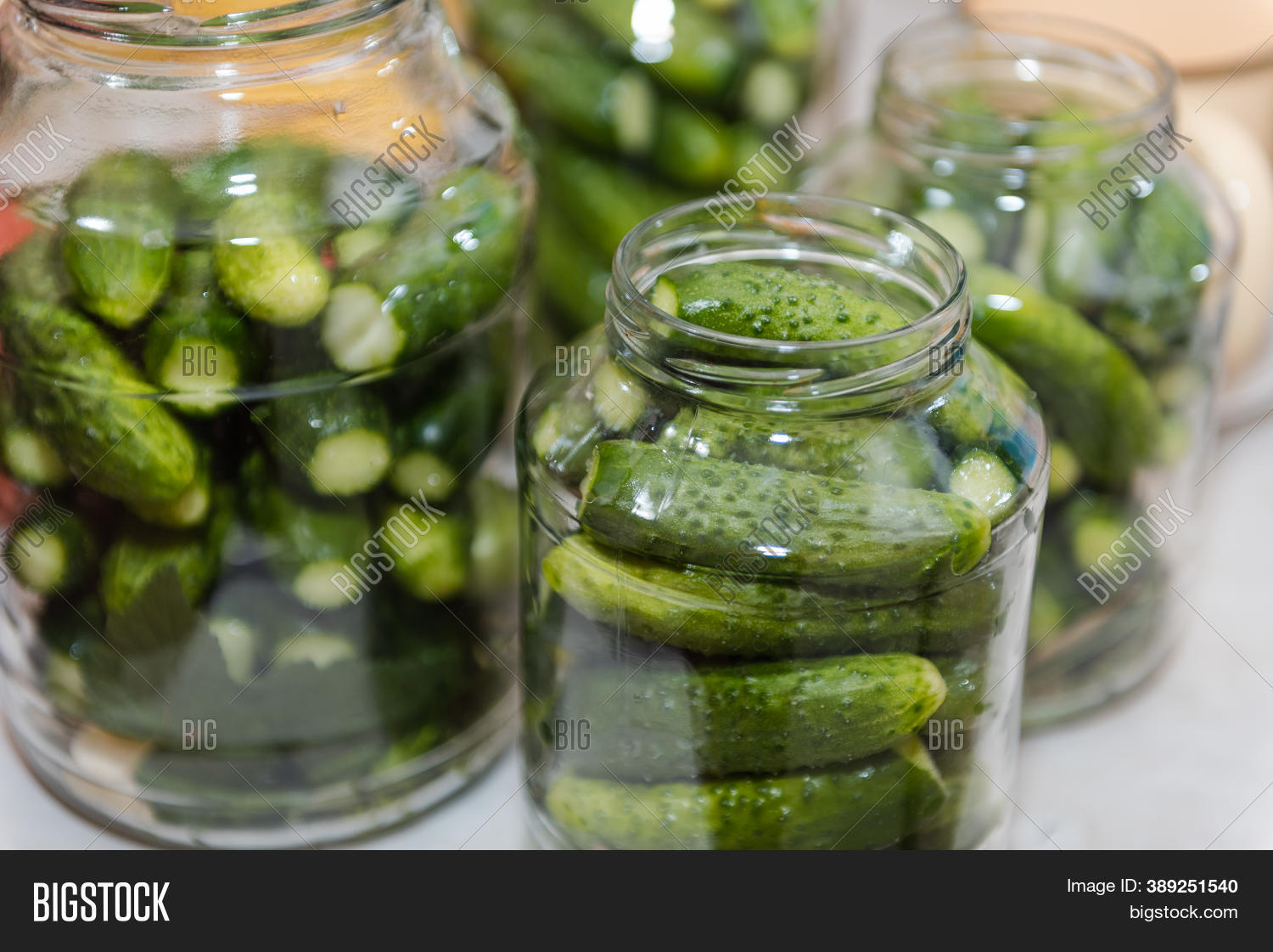 Cucumbers Jar. Pickle Image & Photo (Free Trial) Bigstock