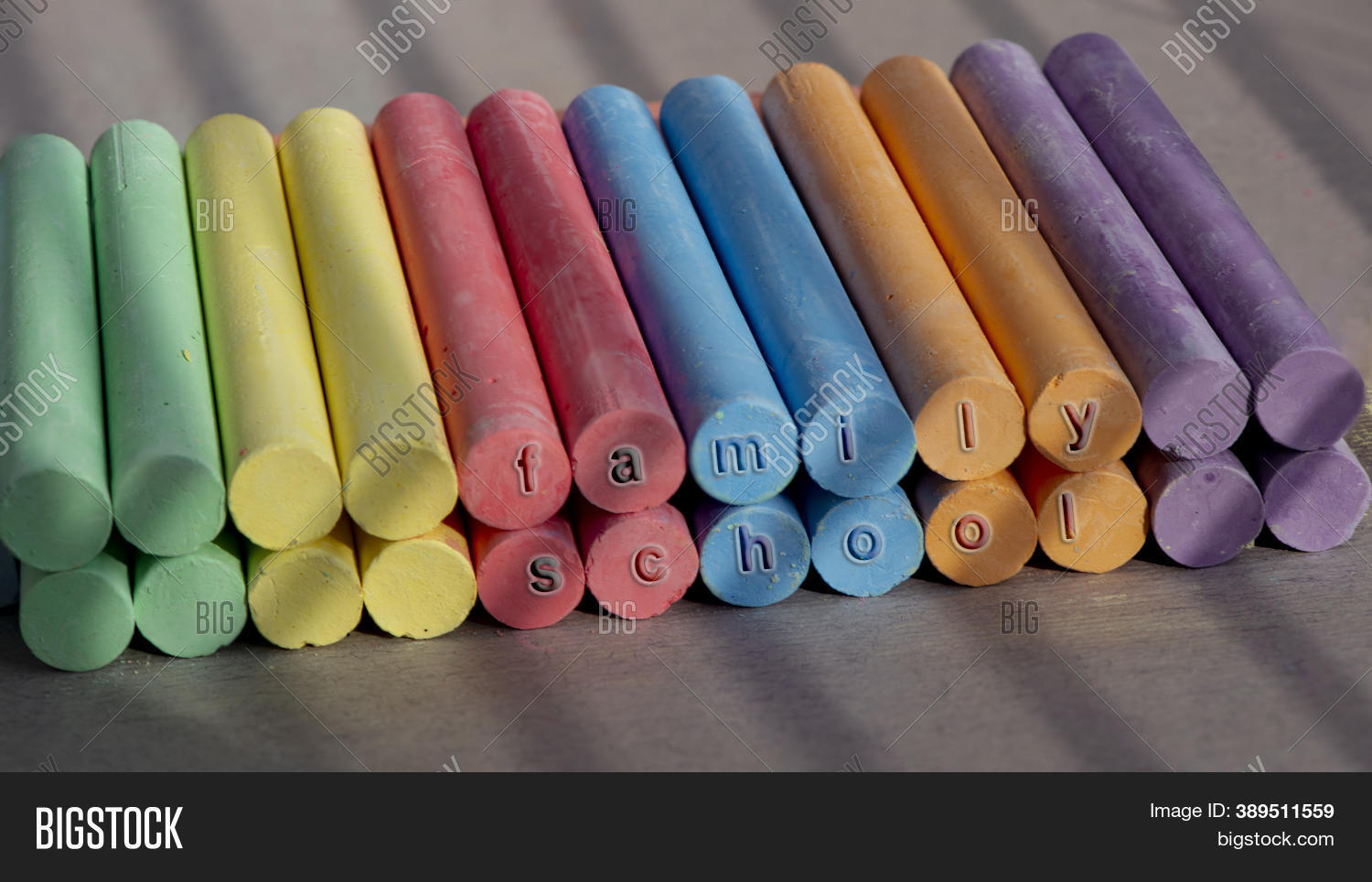 Close- Rainbow Crayons Image & Photo (Free Trial) | Bigstock