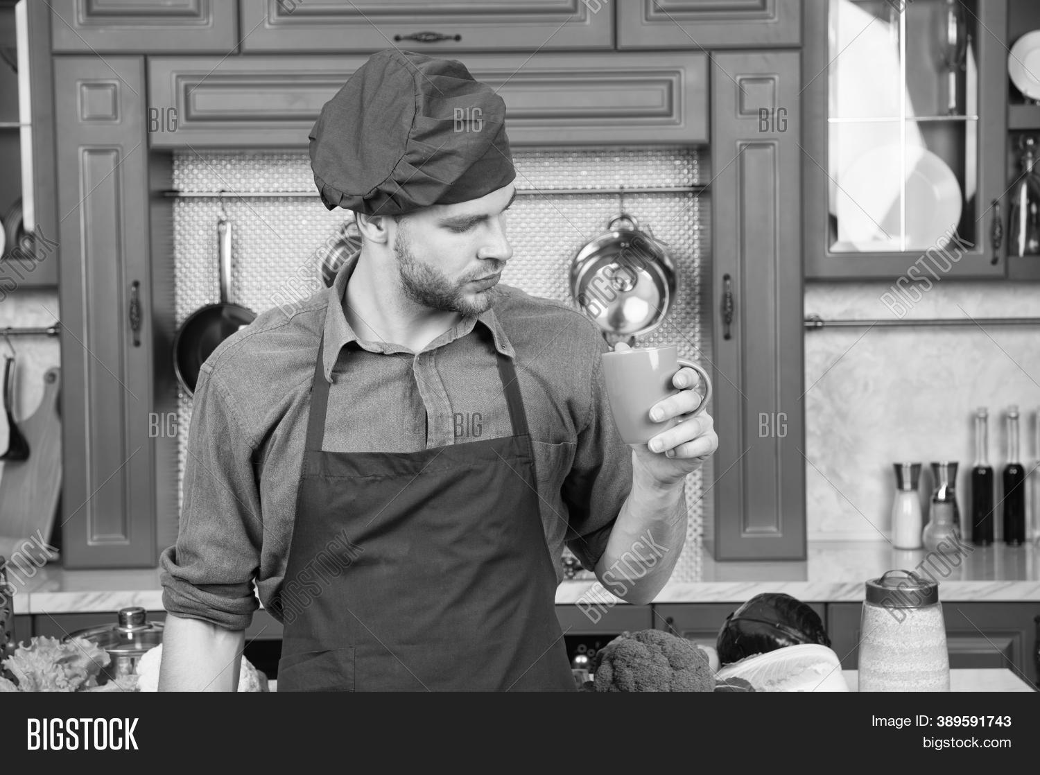 First Coffee. Man Image & Photo (Free Trial) Bigstock