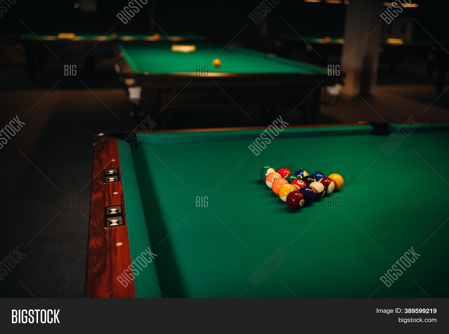 Billiard Table Green Image & Photo (Free Trial) Bigstock