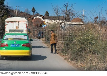 February 2019. Shaxi. Daily Life Scenes. Halfway Between Dali And Lijiang, Between The Fields And Mo