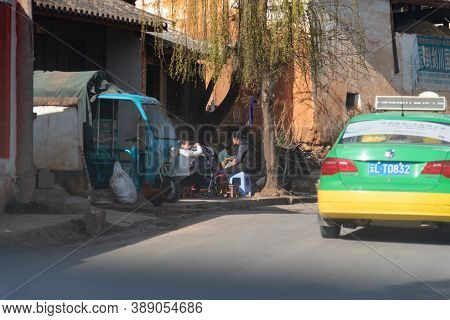 February 2019. Shaxi. Daily Life Scenes. Halfway Between Dali And Lijiang, Between The Fields And Mo
