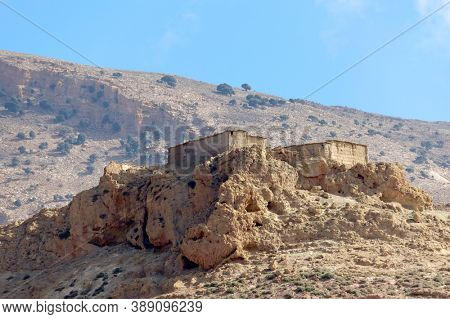 Village in the Atlas mountains, Morocco, Africa
