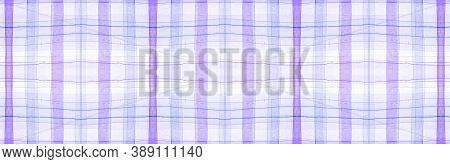 White Flannel Checks. Watercolor Plaid Texture. Modern Textured Ornament. Seamless Flannel Checks. G
