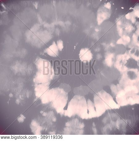 Tie Dye Pattern. Pink Artistic Print. Grunge Watercolor Backdrop. Tye Dye Spiral Painting. Dyed Psyc