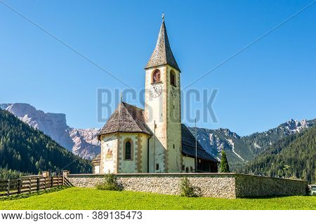 View At The Church Of San Vito In San Vito Village - South Tyrol,italy