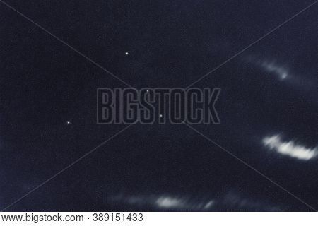Triangulum Australe Star Constellation, Night Sky, Cluster Of Stars, Deep Space, Southern Triangle c