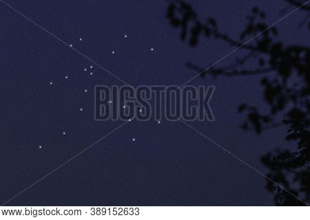 Centaurus Star Constellation, Night Sky, Cluster Of Stars, Deep Space