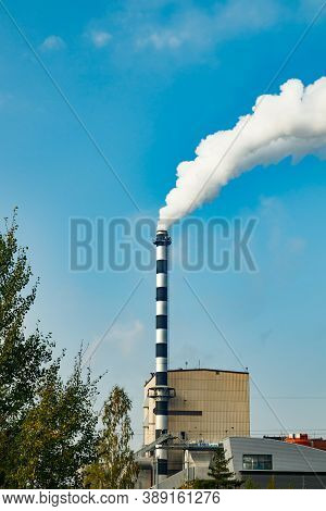 Kouvola, Finland - 24 September 2020: Stora Enso Paper Mill In Inkeroinen.
