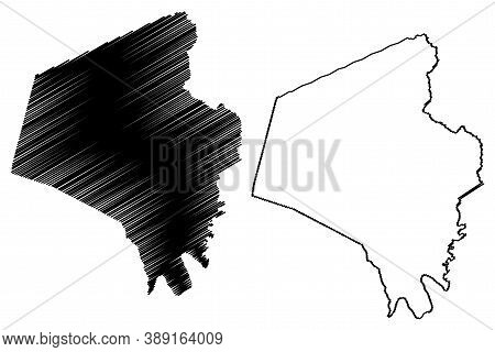 Fayette County, Kentucky (u.s. County, United States Of America, Usa, U.s., Us) Map Vector Illustrat