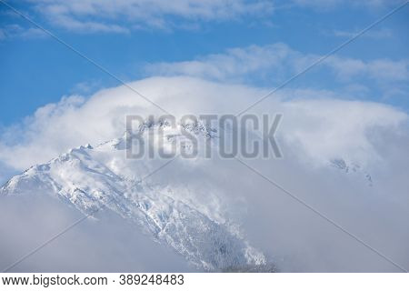 A View Of Tantalus Range.   Sea To Sky Highway  Bc Canada