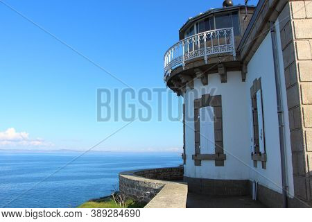 Outdoors Of Lighthouse Of Millier Point In Beuzec Cap Sizun