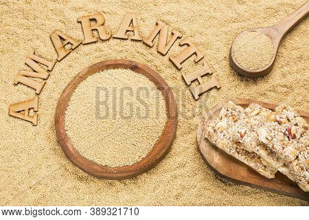 Amaranth Seeds And Bars - Amaranthus. Folic Acid